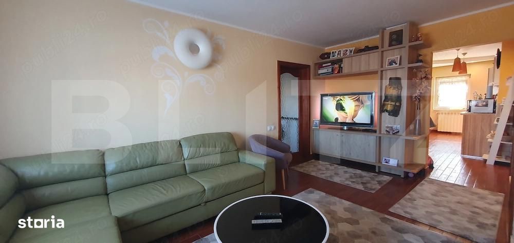 Apartament 3 camere complet utilat, 90 mp, zona Girocului