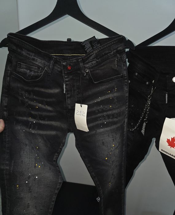 Blugi icon dsquared2  - negru
