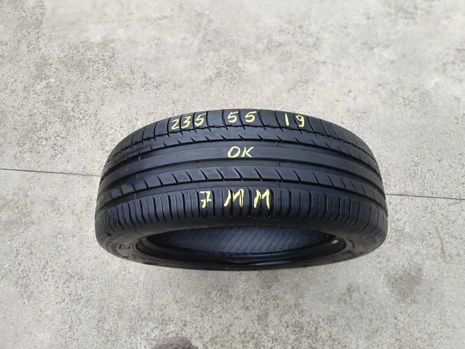 O anvelopa de vara 235 55 19 michelin profil 7 mm