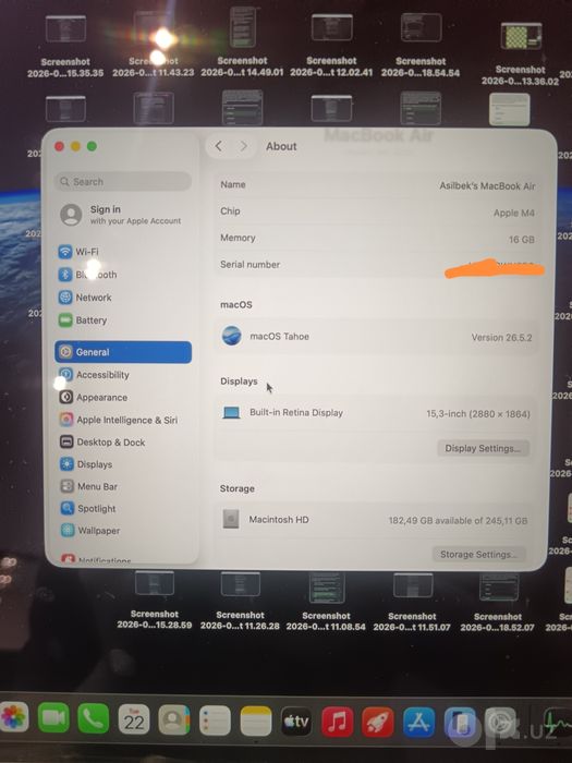 Macbook air m4 15