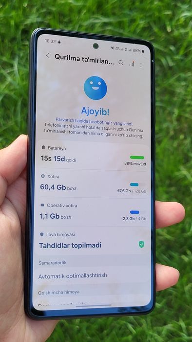 Samsung a52 ideal