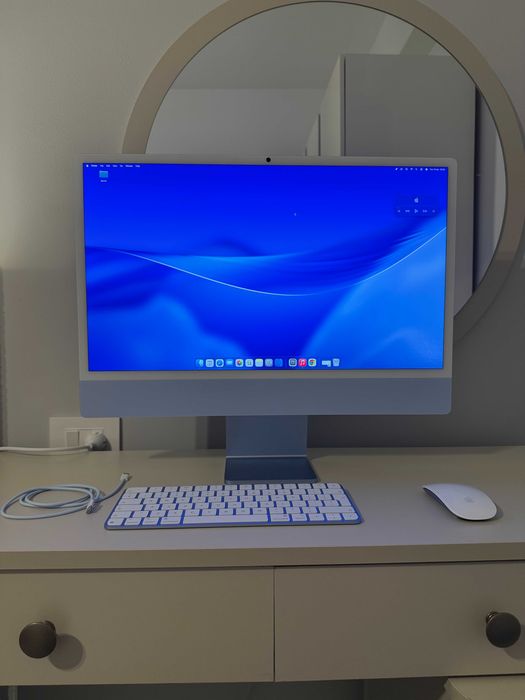 Apple iMac 24 inch M4 8 nuclee CPU si 8 nuclee GPU, 16GB, 256GB SSD ...