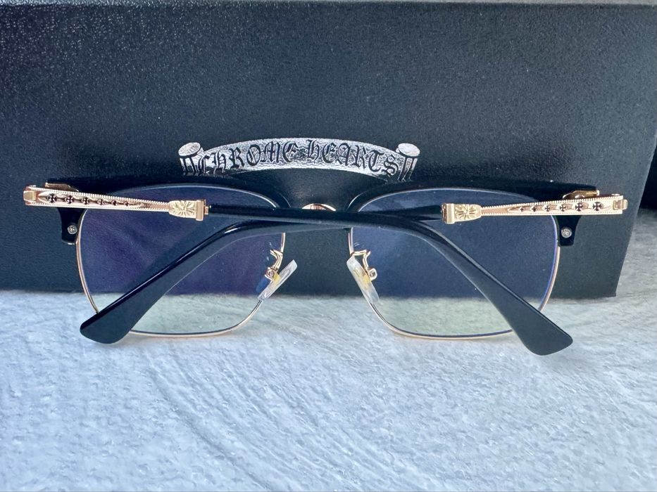 Очила за компютър Диоптрични рамки прозрачни слънчеви chrome hearts