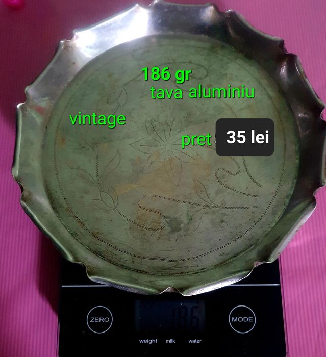 Farfurie/Tava aluminiu