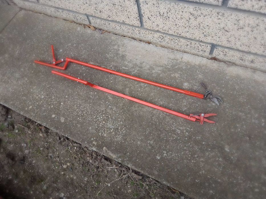 Удължена лозарска ножица и щипка