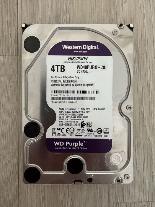 Жесткий диск Western Digital 4TB