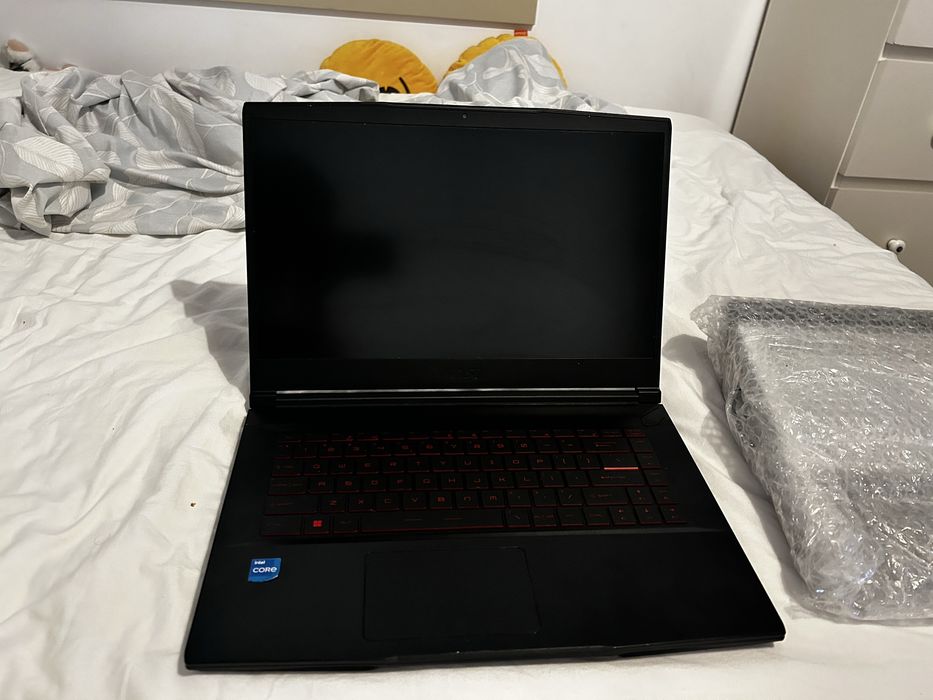 Laptop Gaming MSI Thin GF63 i5 11th gen rtx 3050 4gb 16gb ddr4 512gb hdd monitor 144hz windows 11 + cooler laptop inclus