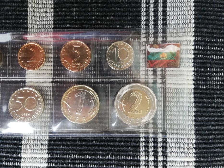 Лот монети "Република България II - 1999-2025" - нециркулирали (UNC)