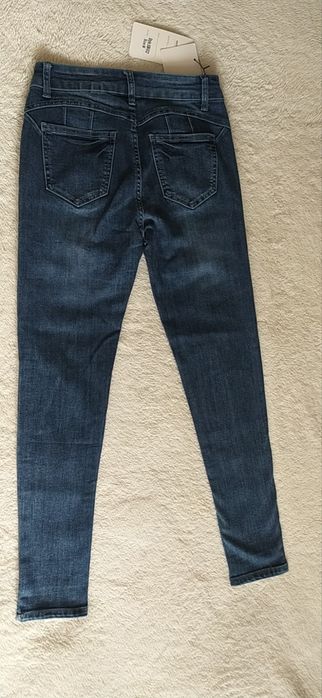 Blugi pentru fete, moderni, mărimea M, bleumarin