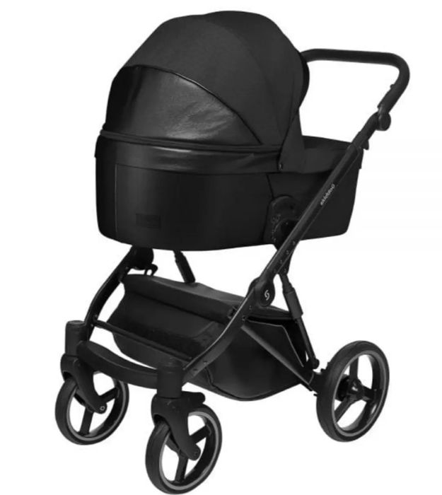 Carucior 2 in 1 Skiddou Oslo+, Onyx, negru