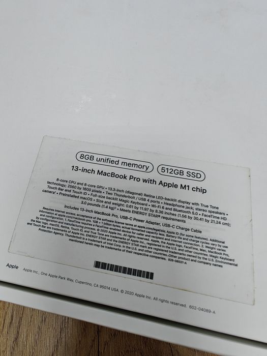 Макбук Про 13 | М1 Чип | TouchBar | 512Gb | Apple MacBook Pro 13