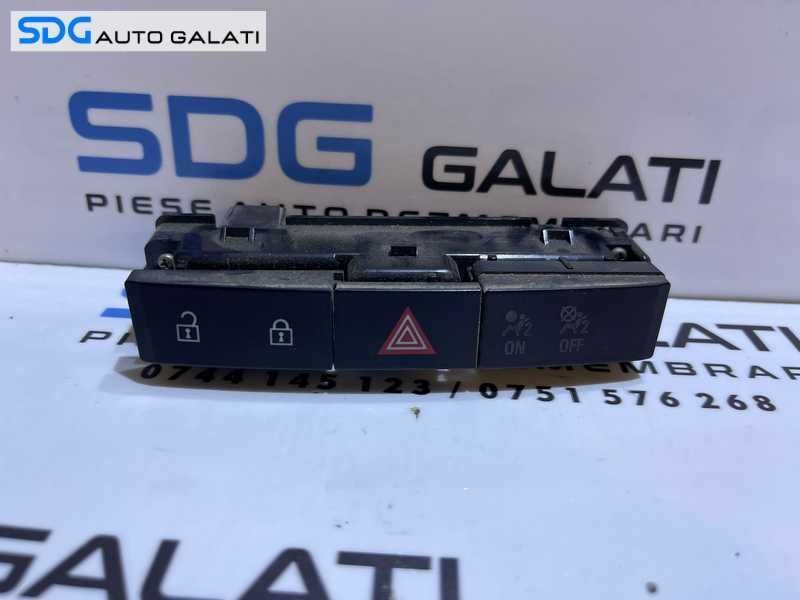 Panou Consola Buton Butoane Releu Avarie Avarii Blocare Deblocare Usi Portiere Opel Astra J 2009 - 2016 Cod 13311979 [D0513]