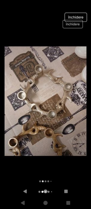 Suport pentru lumânări