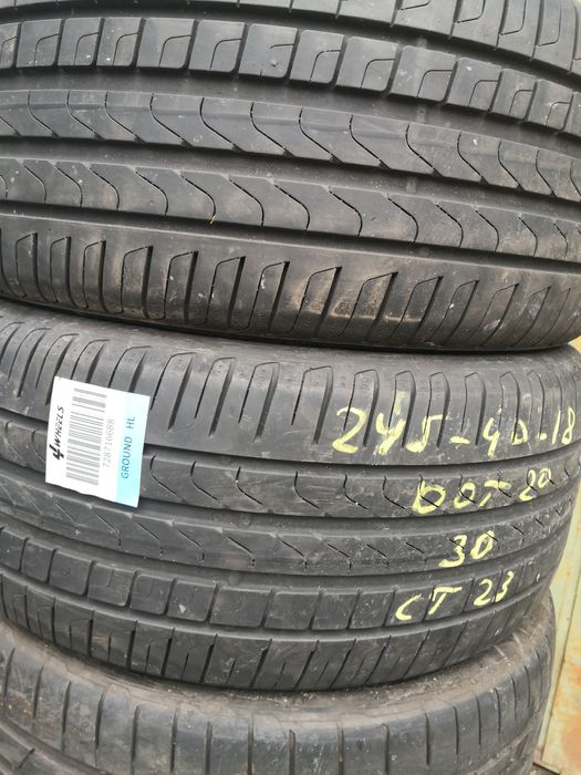245 40 18 цола гуми Pirelli dot 20 2 броя