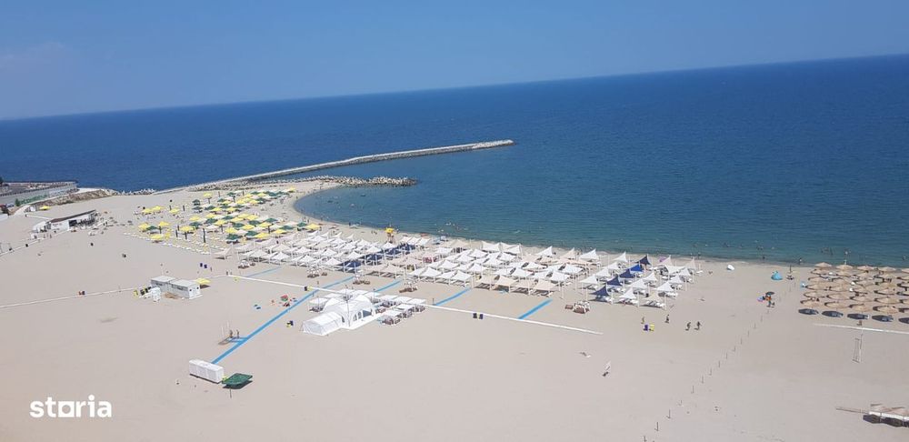 Faleza Nord -apartament deosebit frontal la mare terasa