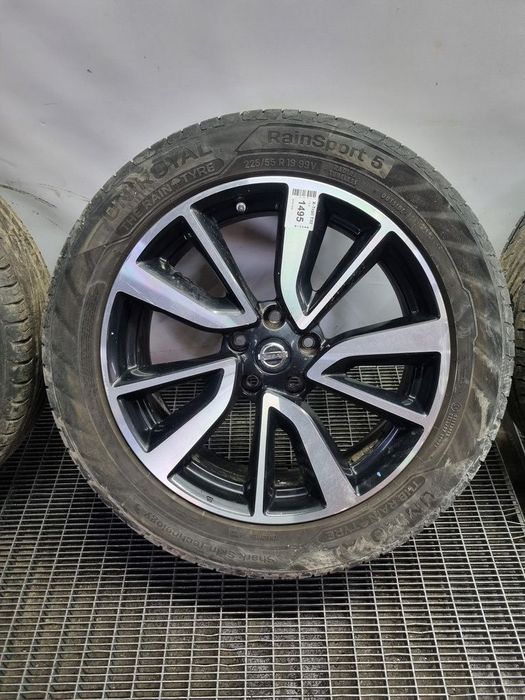Jante aliaj Nissan X - Trail T32 2014 - 2017 (1495) R19 CU CAUCIUC DOT 2024 ET40 5*115