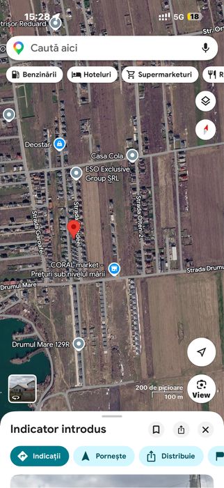 Teren intravilan strada drumul mare olteni