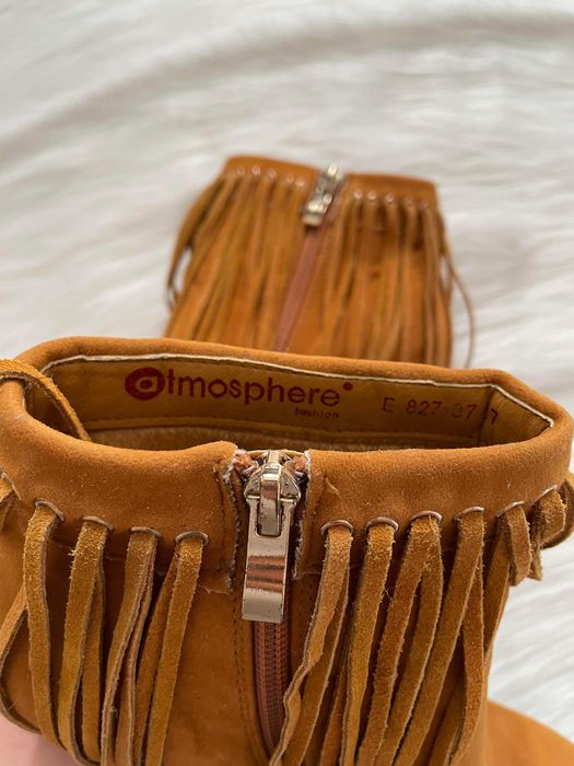 Botine camel, Atmosphere, nr 37, dama