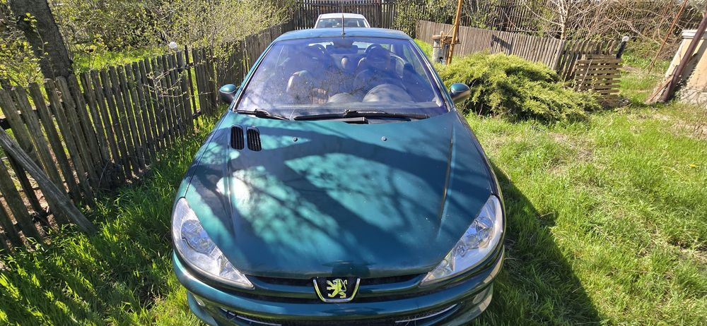 Peugeot 206 CC Cabrio verde Roland Garros