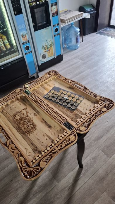 Нарды Ручной работы с резкой