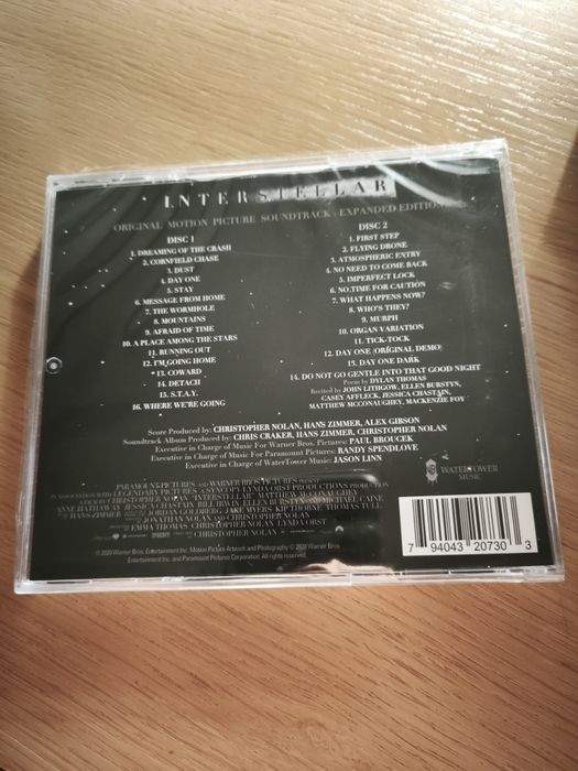 CD Interstellar soundtrack