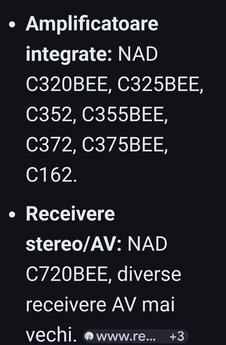 Telecomanda nad pentru amplificaror/ampliruner