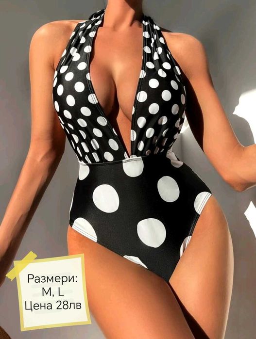 Цели бански, размер и цена на всяка снимка