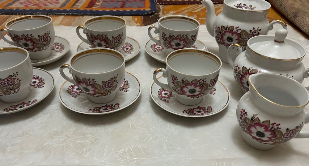 Чайный сервиз, фарфор, пр-во СССР