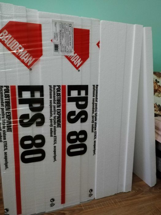 Polistiren expandat EPS 80 de 5 cm