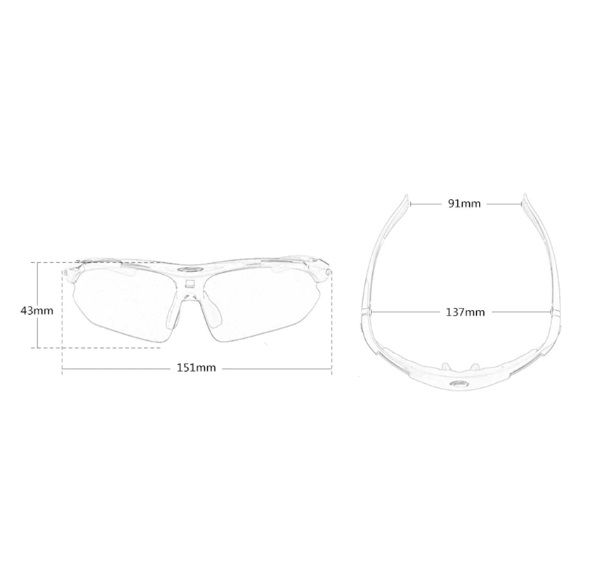 Спортни слънчеви очила за колоездене туризъм UV400 защита тактически