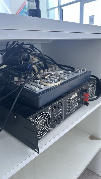 Калонка усинител микрафон