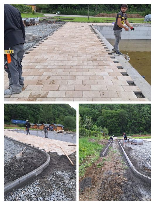 Montaj pavaj si gazon 35 lei