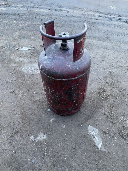 Газовый балон маленький