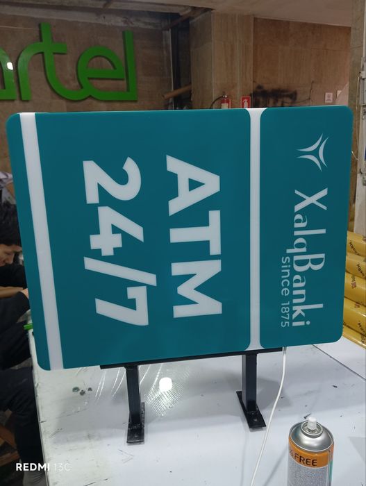 Tashqi reklama banner LED peshlavha orakal xizmati arzon  sifatl
