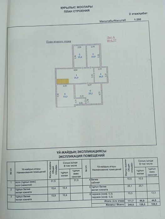 Продается дом 2хэтажный мкр. Самал