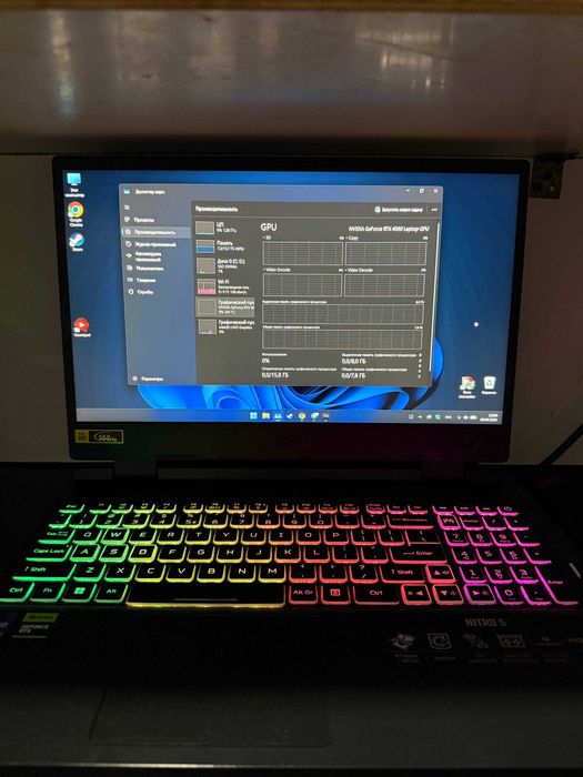 Acer Nitro 5 Gaming RTX4060(8gb) I7-12650H DDR5 16gb