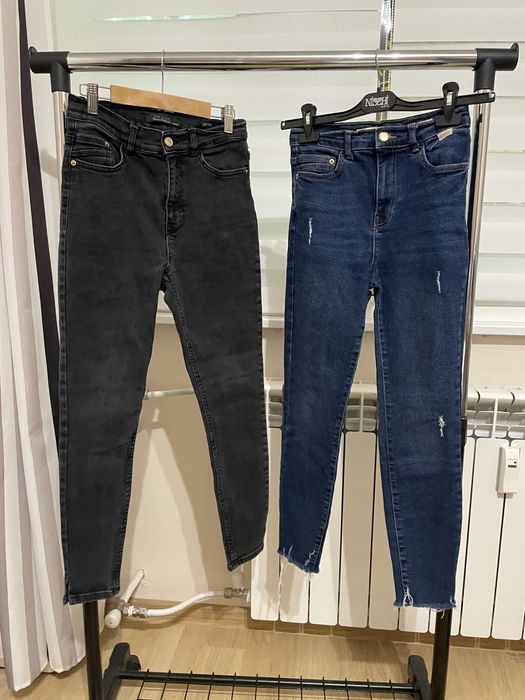 дамски дънки 34 размер  Манго, h&M