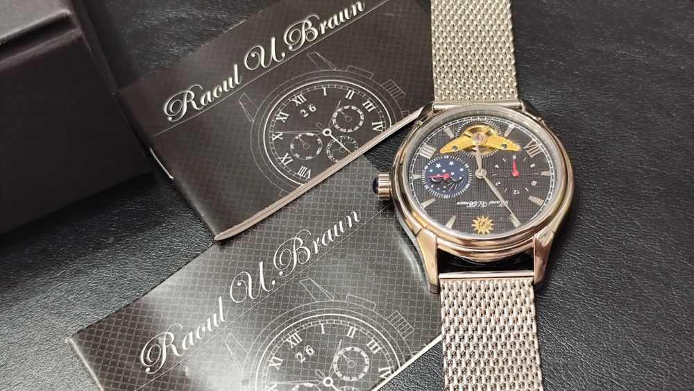 Raoul U. Braun Automatic / Луксозен Часовник / Germany