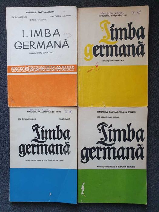 LOT LIMBA GERMANA Manual pentru clasa IX, X, XI, XII - Muller