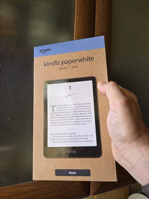 Gen 12, 16gb, Paperwhite Kin d l e. Yangi.