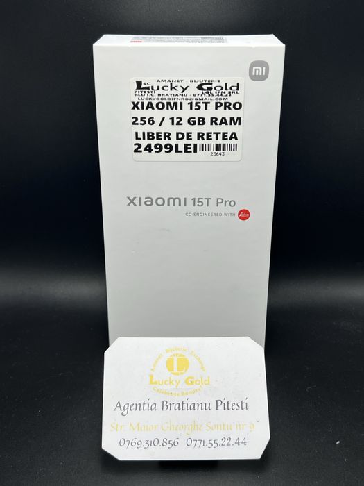 Xiaomi 15t pro 256/12 gb sigilat cod 23643
