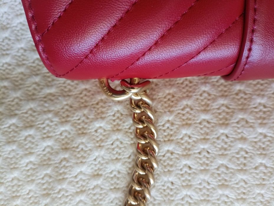 Кожена Чанта Пинко