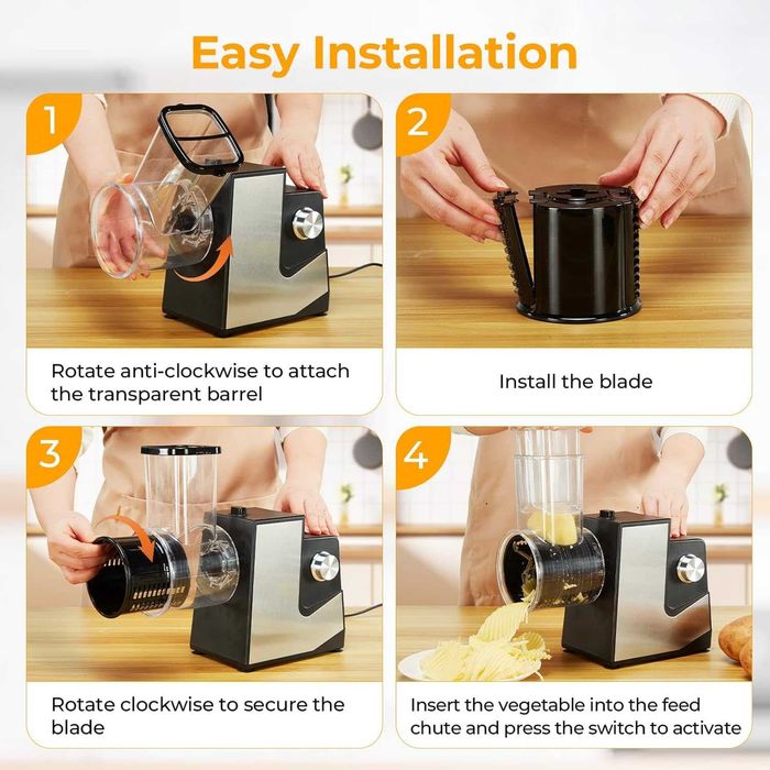 Електрическо ренде FITNATE 5 в 1,Гаранция