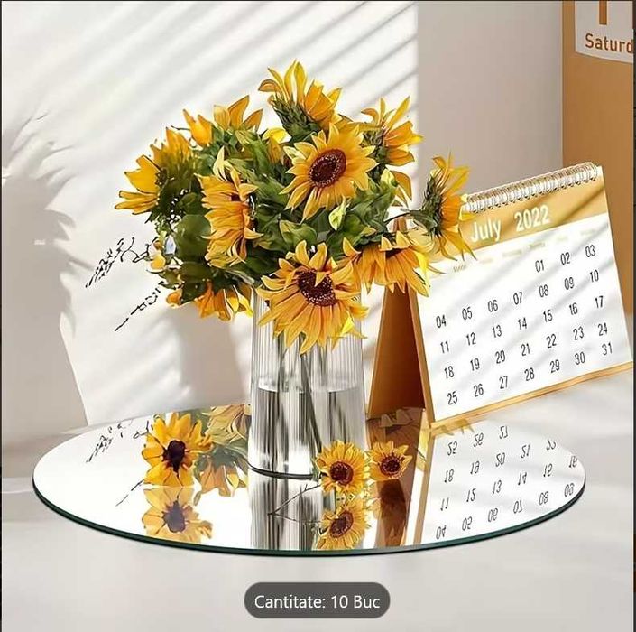 Oglinzi Acrilice 30 cm pentru Nuntă, Petreceri & Decor Autocolante!