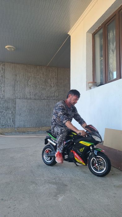 Детский мотоцикл на бензине 50 км