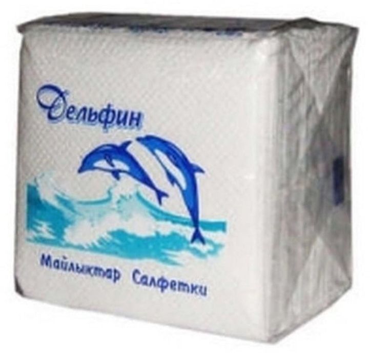 Бумажный салфетка Дельфин