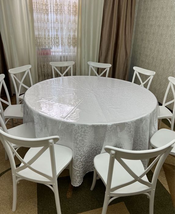 Оформление стол стулья