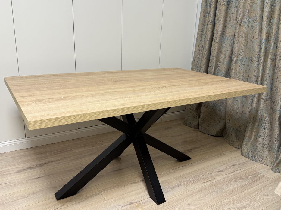 Vand masa dinning maro din mdf si metal 100x160 cm ARGO KAVE HOME