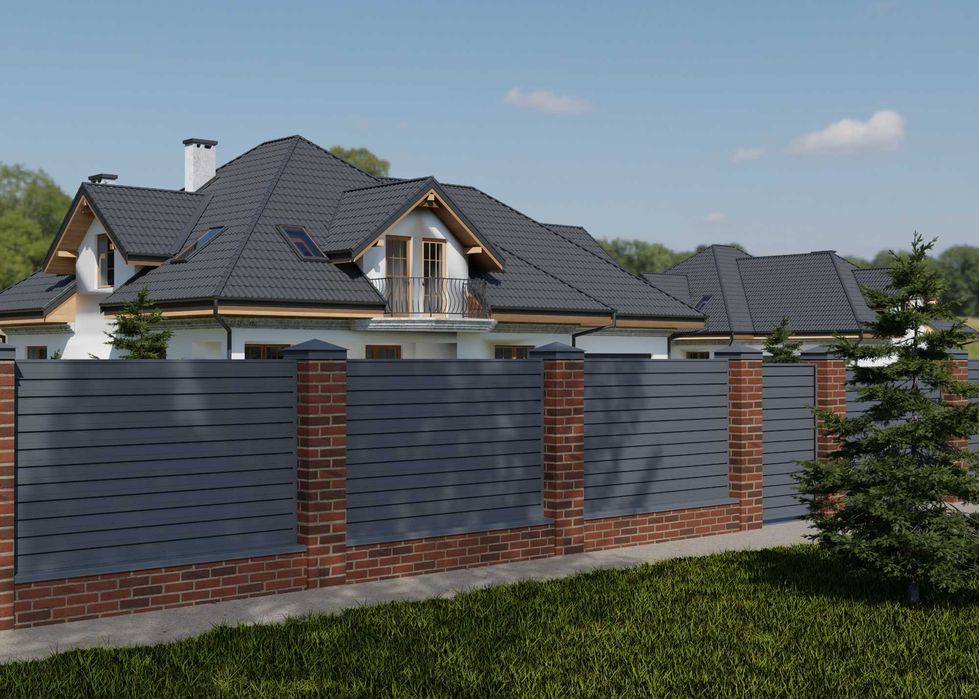 Металлический Забор планкен