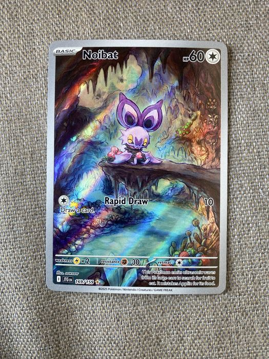 Noibat 169/159 – Journey Together – Illustration Rare – Pokémon TCG
